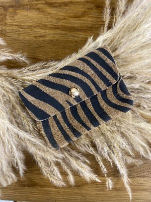 Porte monnaie en cuir 🦓