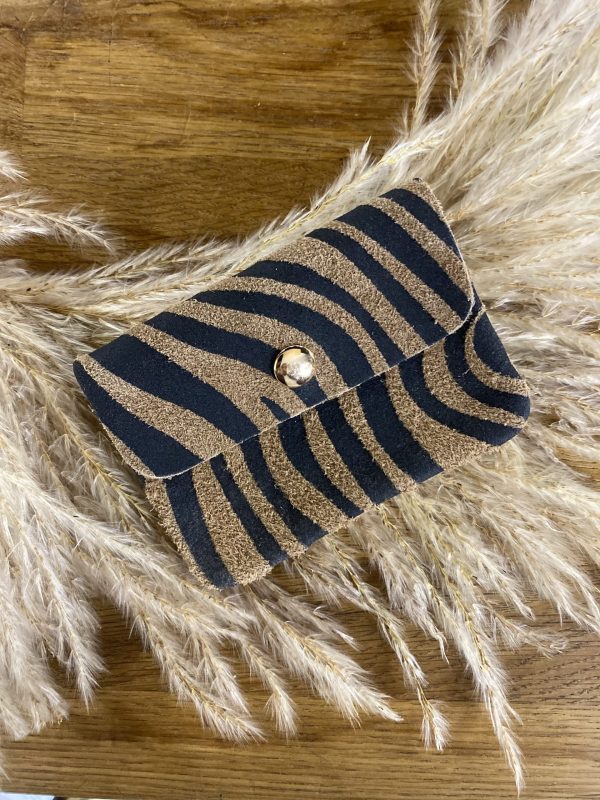Porte monnaie en cuir 🦓