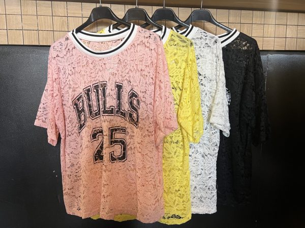 T-shirt dentelle « bulls 25 »